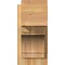 Ekena Millwork Merced Block Rough Sawn Outlooker, Western Red Cedar, 8"W x 16"D x 16"H OUT08X16X16MRC05RWR - alternate 4